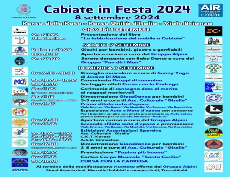 Scopri di più sull'articolo Jessica Sunny Yoga a “Cabiate in festa 2024”